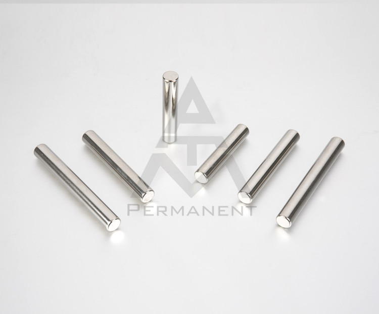 Cylinder permanent magnet with NdFeB magnetic material